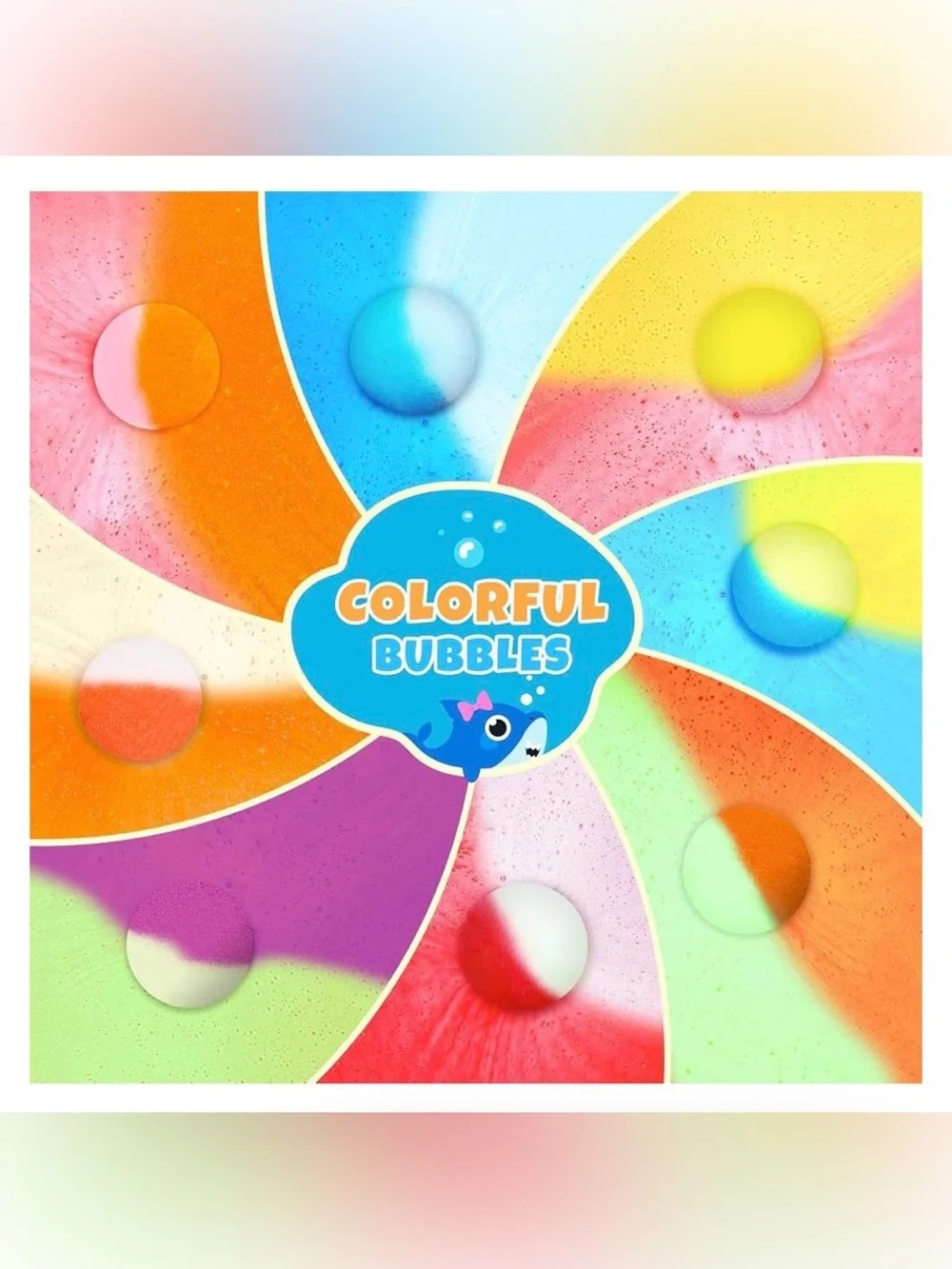 48 Kids Bath Bombs with Surprise Toy - Colorful Bath Fizzy Set